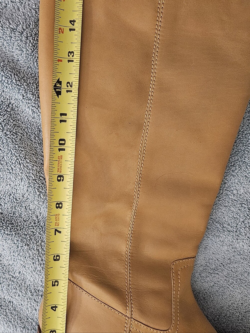 Frye 10 Brand NEW Women’s Tan Leather Mid-Calf Boots - Picture 5 of 9